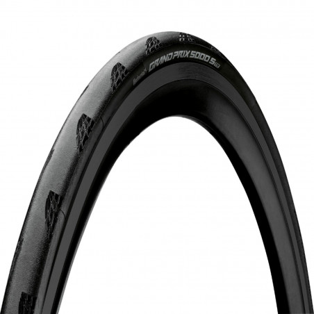 Pneu route 700 x 28 Continental grand prix 5000s tubeless noir ts (28-622) - technologie sans crochet pour giant - zipp