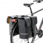 SACOCHE VELO PORTE BAGAGE A PONT NEWLOOXS ODENSE DOUBLE NOIR - 39 LITRES - 340x380x160MM