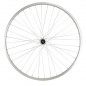 Roue vtc 28" ar blocage k7 jante argent mach1 m110. moy. Shimano tx500 v-brake 8/9/10v 36t