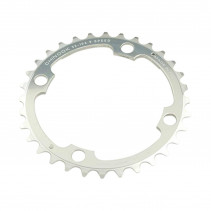 PLATEAU VTT TRIPLE DIAM 104 INTERM 32DTS ARGENT 4 BRANCHES CHINOOK TA 9V