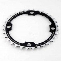 PLATEAU VTT TRIPLE DIAM 104 INTERM 34DTS NOIR 4 BRANCHES CHINOOK TA 9V