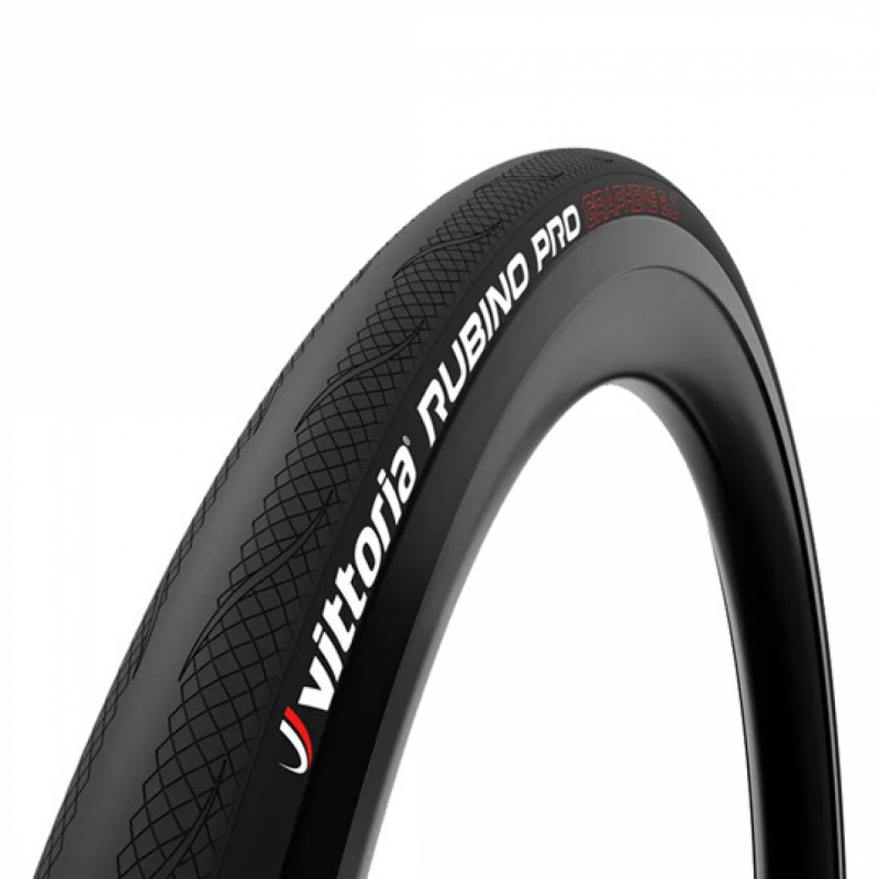 Pneu route 700 x 25 Vittoria rubino pro 4 tubeless ready noir graphene2.0 ts (25-622)