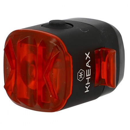 ECLAIRAGE VELO RECHARG.USB AR KHEAX NASH 20 LUMENS (FIXATION TIGE DE SELLE)