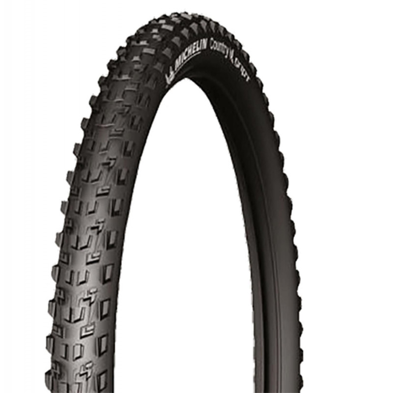 Pneu vtt 27.5 x 2.10 Michelin country race'r noir tr (54-584)