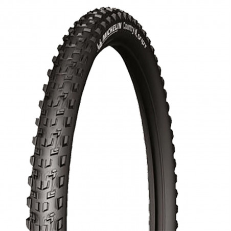 Pneu vtt 27.5 x 2.10 Michelin country race'r noir tr (54-584)