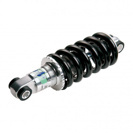 AMORTISSEUR ARRIERE VTT RESSORT L150MM AVEC VIS DE FIXATION REGLABLE SANS BLOCAGE