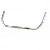 CINTRE VELO CITY ACIER D25.4 CHROME ERGOTEC L550MM HAUT.40MM 74° 636GR