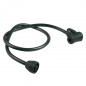 RACCORD POMPE A PIED BETO ALU MP069 VS/VP DOUBLE TETE (AVEC FLEXIBLE)