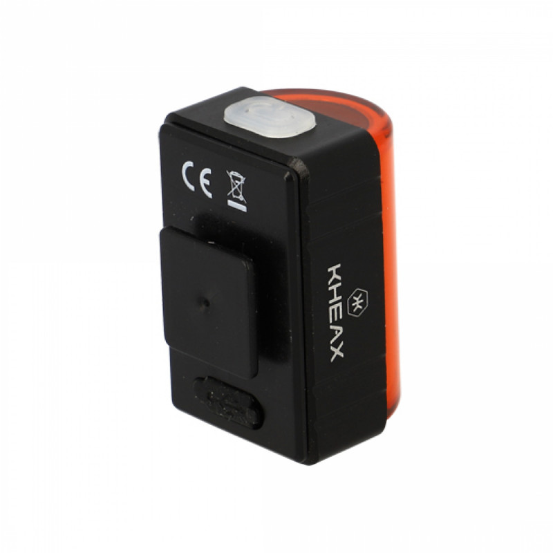 ECLAIRAGE VELO RECHARG.USB AR KHEAX TEGMEN 100 LUMENS (FIXATION TIGE DE SELLE)