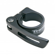 COLLIER TIGE DE SELLE VTT/VTC D34.9 MM NOIR ALU   SERRAGE RAPIDE