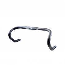 CINTRE ROUTE ALU D.26  42 AXE/AXE (44 EXTERIEUR) NOIR ANATOMIQUE (PROF.110MM/HT.155MM)