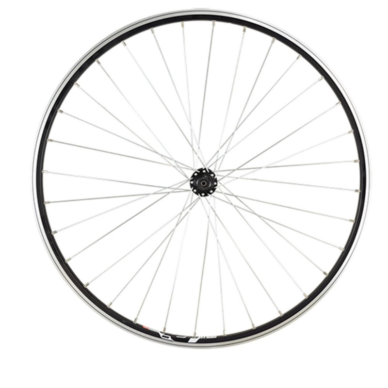 Roue route 650 av jante noir mach1 rj project. moyeu alu miche magnum