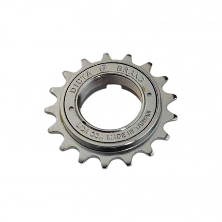 ROUE LIBRE 17 DTS MONOVITESSE ARGENT (BMX)