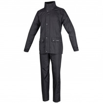 VETEMENT DE PLUIE TUCANO SET DILUVIO PLUS NOIR  L  (PACK VESTE PANTALON) (EPI CE 1ère CATEGORIE - HOMOLOGUE EN 14360:2004)