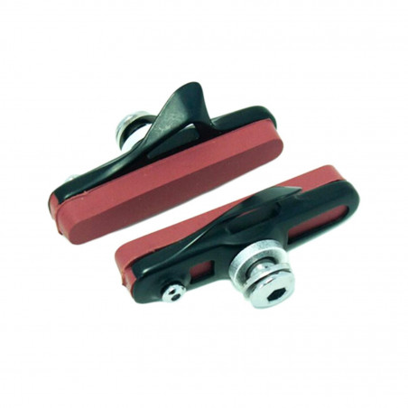 Porte patin route clarks noir/rouge jte carb. adapt.Shimano/Sram (pr)