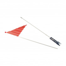 DRAPEAU SECURITE 150CM ORANGE