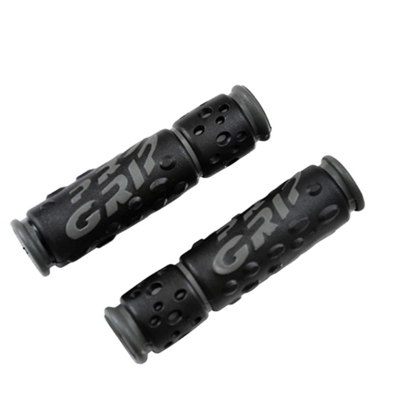 POIGNEE VELO PROGRIP 953 NOIR/GRIS 122MM PRE DECOUPE (PR)