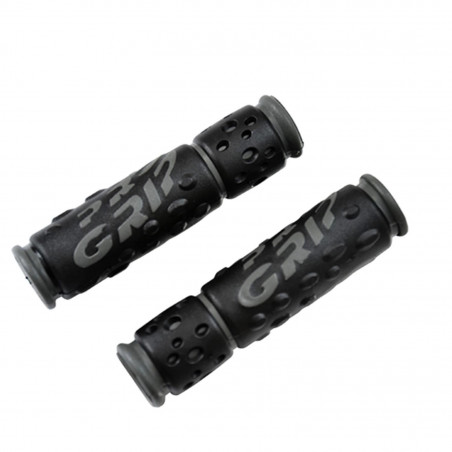 POIGNEE VELO PROGRIP 953 NOIR/GRIS 122MM PRE DECOUPE (PR)