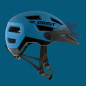 CASQUE VELO ADULTE GIST VTT KOP BLEU IN-MOLD TAILLE 53-59 AVEC VISIERE REGLABLE EN 3 POSITIONS ET FIT-SYSTEM (VENDU EN BOITE)
