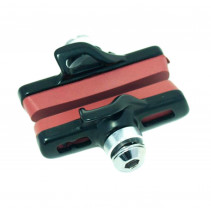 Porte patin route clarks noir/rouge jte carb. adapt. campa (pr)