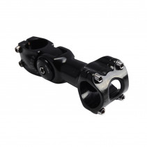 POTENCE REGLABLE AHEAD SET 1"1/8 L110 ALU OPTIMIZ NOIR OUVRABLE 0 A 60° (CINTRE 31.8)