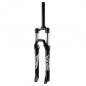 FOURCHE VTT 26 " ZOOM VAXA 28 NOIR POUR DISC REGLABLE-BLOCABLE AU GUIDON DEB. 100MM PIVOT LISSE 296mm 1''1-8-28,6 EXTERIEUR
