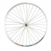 Roue route 700 av blocage jante argent mach1 cfx20 moy.miche magnum 32t