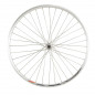 Roue route 700 av blocage jante argent mach1 cfx20 moy.miche magnum 32t