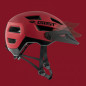 CASQUE VELO ADULTE GIST VTT KOP ROUGE IN-MOLD TAILLE 53-59 AVEC VISIERE REGLABLE EN 3 POSITIONS ET FIT-SYSTEM (VENDU EN BOITE)
