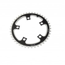 PLATEAU ROUTE DIAM 110 INTER 42DTS NOIR ALU CNC 8/9/10V. 5 BRANCHES