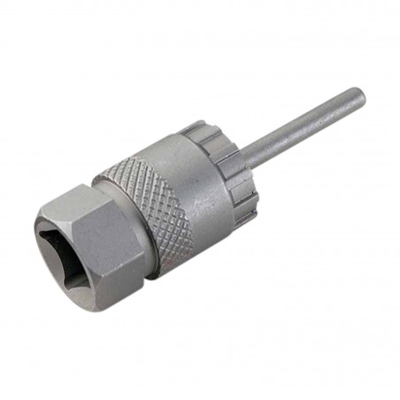 OUTIL DEMONTE CASSETTE TYPE SHIMANO AVEC GUIDE VANADIUM
