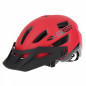 CASQUE VELO ADULTE GIST VTT KOP ROUGE IN-MOLD TAILLE 56-62 AVEC VISIERE REGLABLE EN 3 POSITIONS ET FIT-SYSTEM (VENDU EN BOITE)