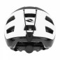 CASQUE VELO ADULTE GIST VTT KOP NOIR ARRIERE BLANC IN-MOLD TAILLE 53-59 AVEC VISIERE REGLABLE EN 3 POSITIONS ET FIT-SYSTEM