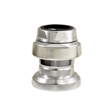 JEU DIRECTION VELO FILETE 1''1/8 (25,4 INTERIEUR/28,6 EXTERIEUR) BILLE OPTIMIZ ALU ARGENT