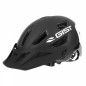 CASQUE VELO ADULTE GIST VTT KOP NOIR ARRIERE BLANC IN-MOLD TAILLE 56-62 AVEC VISIERE REGLABLE EN 3 POSITIONS ET FIT-SYSTEM