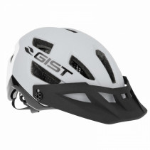 CASQUE VELO ADULTE GIST VTT KOP GRIS CLAIR IN-MOLD TAILLE 53-59 AVEC VISIERE REGLABLE EN 3 POSITIONS ET FIT-SYSTEM (VENDU EN
