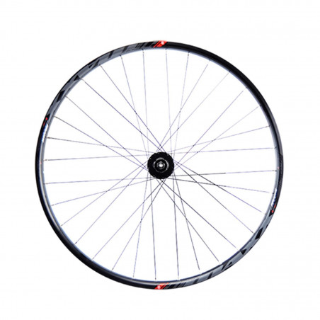 Roue vtt 29" ar blocage k7 jante noir mach1 maxx tub.ready.moy.shim.m475 disque 6t.9/10/11