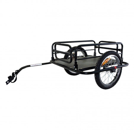 Remorque utilitaire (h32-l57-l68)dim util fixation moyeu (roue 16") charge max 40 kg