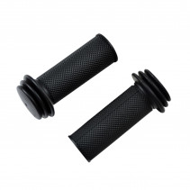 POIGNEE VELO ENFANT CAOUTCHOUC NOIR L 80 MM DIAM 22 MM (PR)