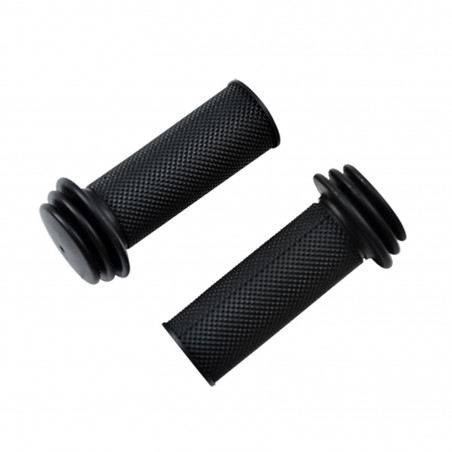 POIGNEE VELO ENFANT CAOUTCHOUC NOIR L 80 MM DIAM 22 MM (PR)