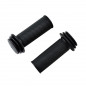POIGNEE VELO ENFANT CAOUTCHOUC NOIR L 80 MM DIAM 22 MM (PR)