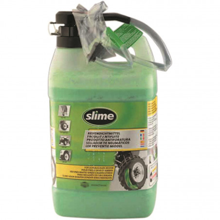 LIQUIDE PREVENTIF ANTI CREVAISON SLIME (BIDON 3.8L) AVEC POMPE DOSEUSE