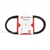 TRANSMISSION FREIN ROUTE/VTT CLARKS INOX NOIR (1 CABLE INOX/GAINE 2M)
