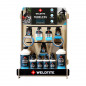 PRESENTOIR PLV WELDTITE BOIS TUBELESS COMPLET (4x 1L PREVENTIF TUBELESS - 8x 240ml PREVENTIF TUBELESS - 12 KITS DE 2 VALVES