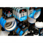 PRESENTOIR PLV WELDTITE BOIS TUBELESS COMPLET (4x 1L PREVENTIF TUBELESS - 8x 240ml PREVENTIF TUBELESS - 12 KITS DE 2 VALVES