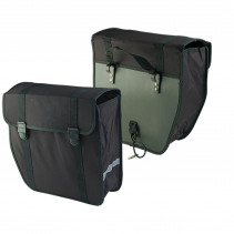 SACOCHE VELO PORTE BAGAGE OPTIMIZ POLYESTER PLIANTE NOIRE (PR) ( /-40 L) - 370X130X330MM