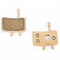 Plaquette frein vtt 05 optimiz adapt. avid juicy 5/7 (pr) semi metallique