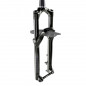 FOURCHE VTT 27.5 " ROCKSHOX RECON SILVER TK SOLO AIR NOIR POUR FREIN A DISQUE (CONE 39.8mm en bas) PIVOT CONIQUE LISSE