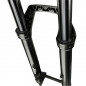 FOURCHE VTT 27.5 " ROCKSHOX RECON SILVER TK SOLO AIR NOIR POUR FREIN A DISQUE (CONE 39.8mm en bas) PIVOT CONIQUE LISSE