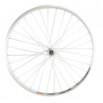 Roue route 700 ar blocage rl a visser 5/6/7v jante argent mach1 cfx20 moy miche magnum 32t
